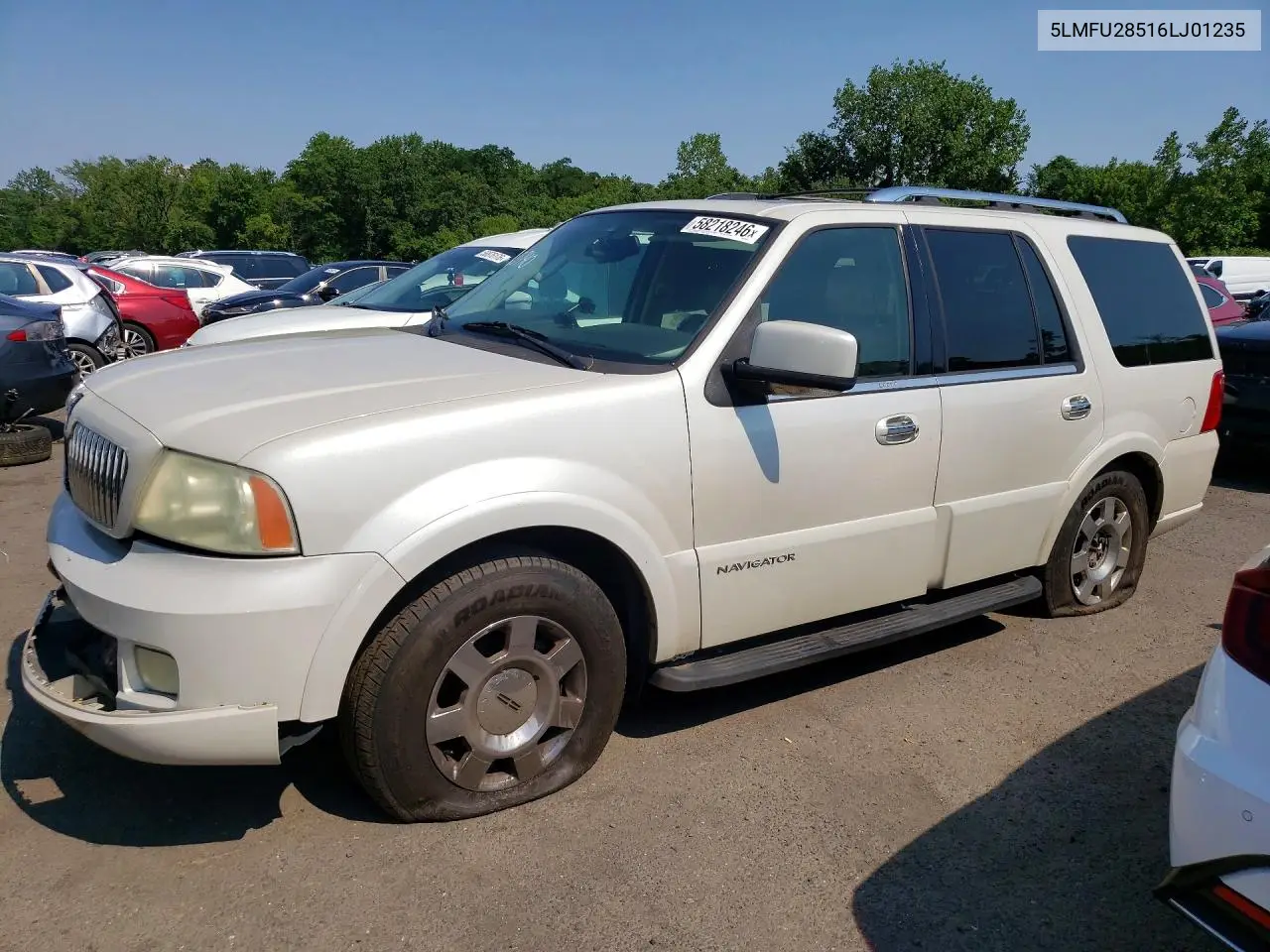 2006 Lincoln Navigator VIN: 5LMFU28516LJ01235 Lot: 58218246
