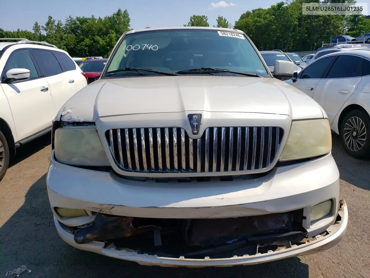 2006 Lincoln Navigator VIN: 5LMFU28516LJ01235 Lot: 58218246