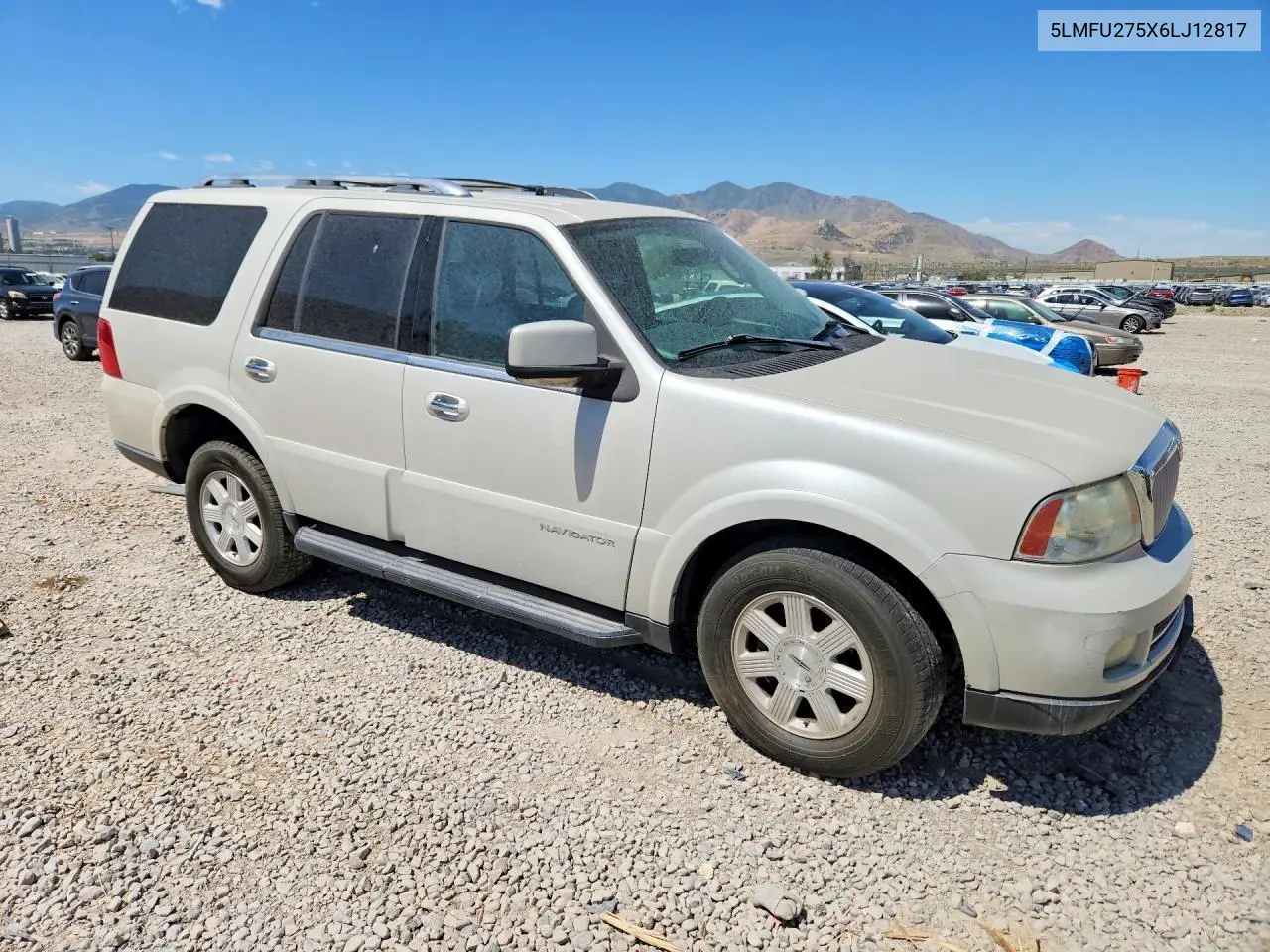 2006 Lincoln Navigator VIN: 5LMFU275X6LJ12817 Lot: 58780286