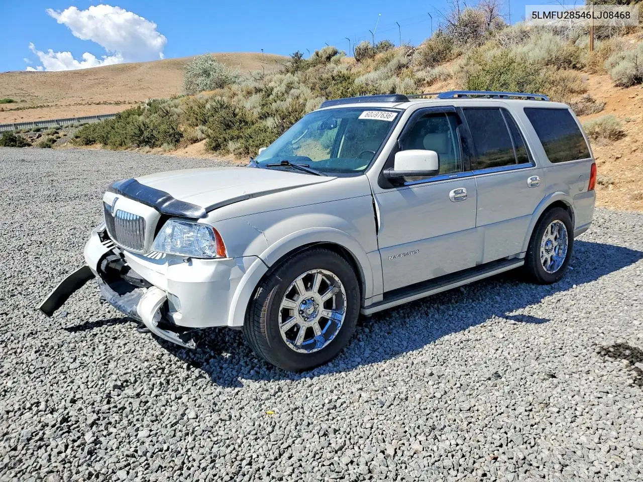 2006 Lincoln Navigator VIN: 5LMFU28546LJ08468 Lot: 60697636
