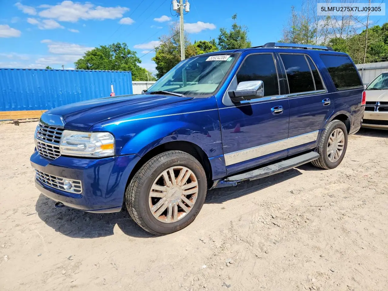 2007 Lincoln Navigator VIN: 5LMFU275X7LJ09305 Lot: 55924206