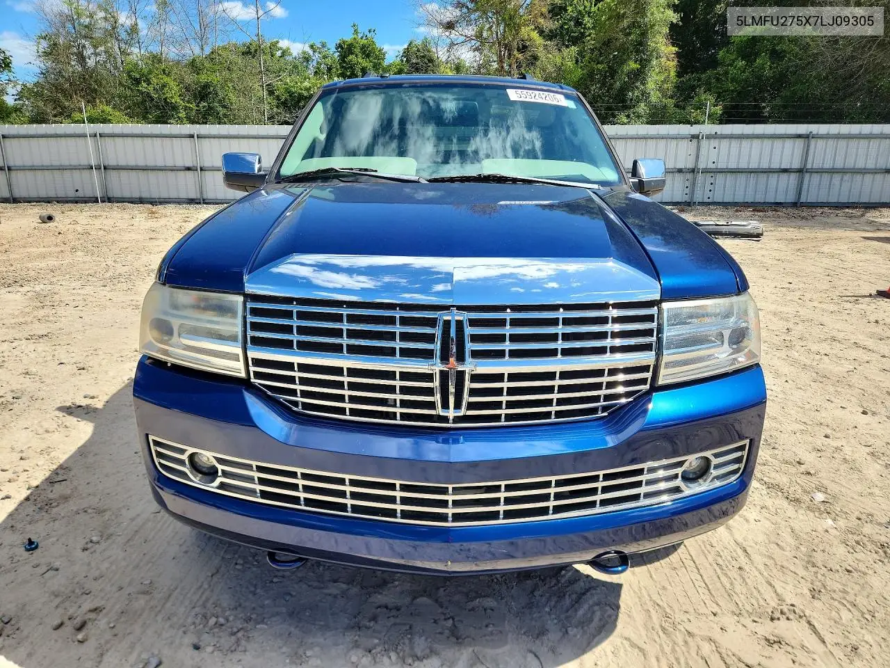 2007 Lincoln Navigator VIN: 5LMFU275X7LJ09305 Lot: 55924206