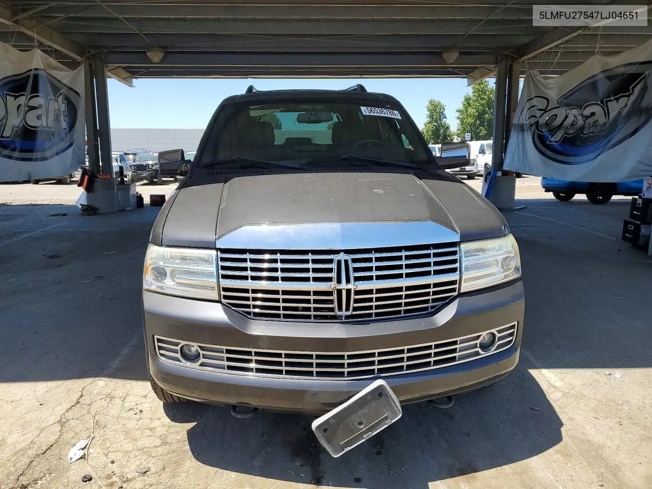 2007 Lincoln Navigator VIN: 5LMFU27547LJ04651 Lot: 56536786