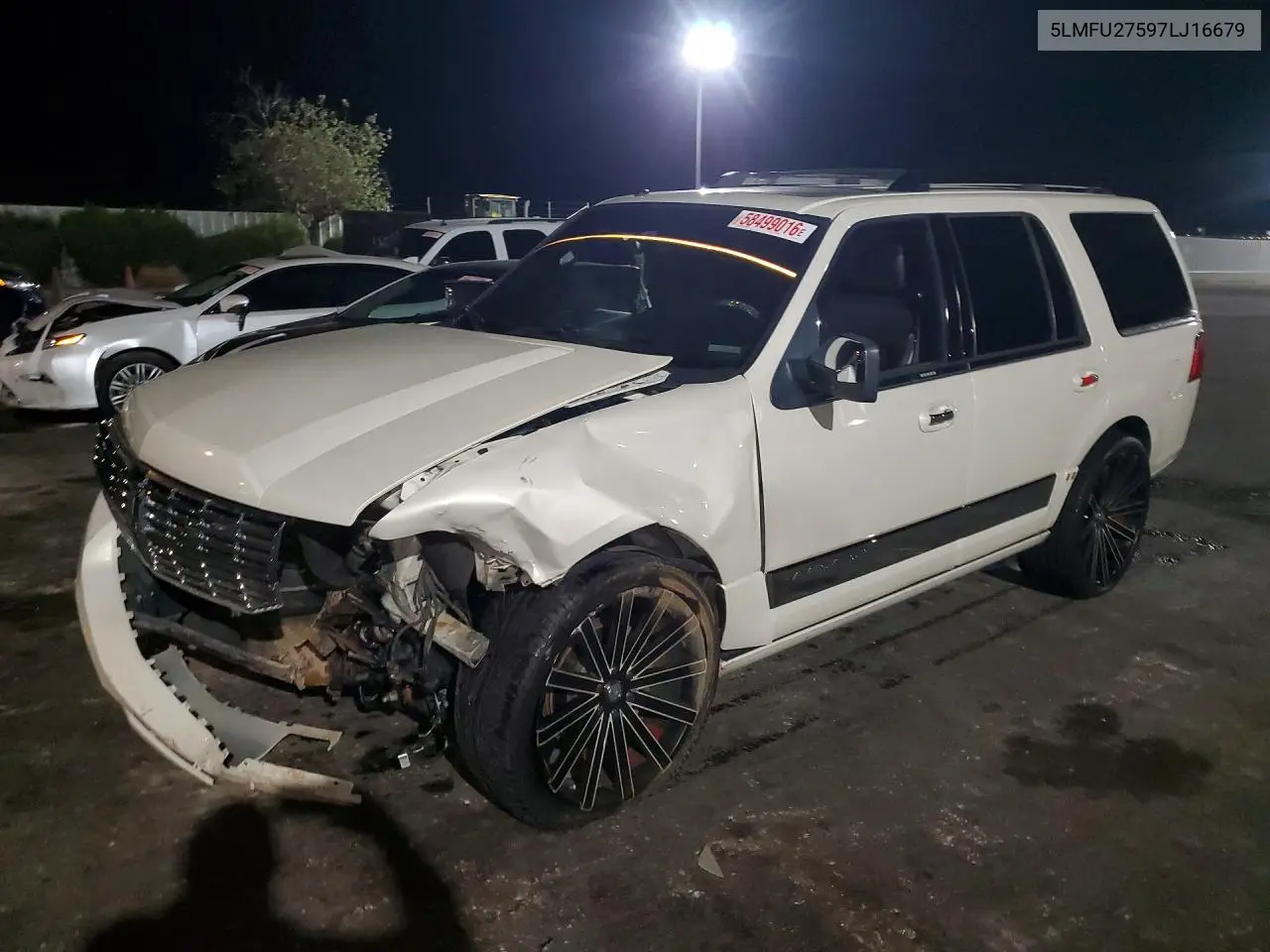 2007 Lincoln Navigator VIN: 5LMFU27597LJ16679 Lot: 58499016