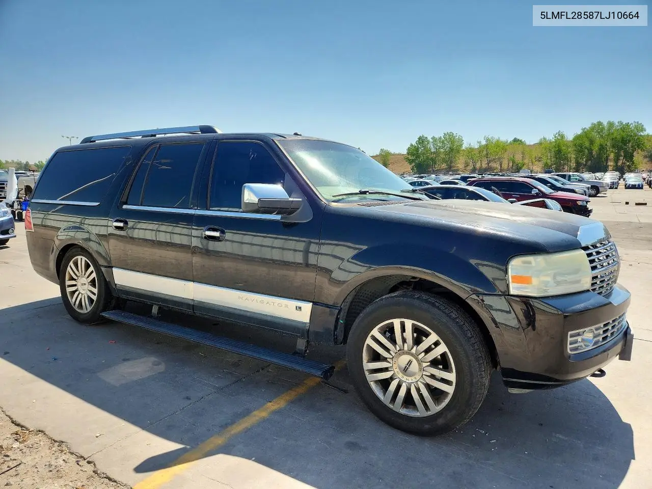 2007 Lincoln Navigator L VIN: 5LMFL28587LJ10664 Lot: 61673046