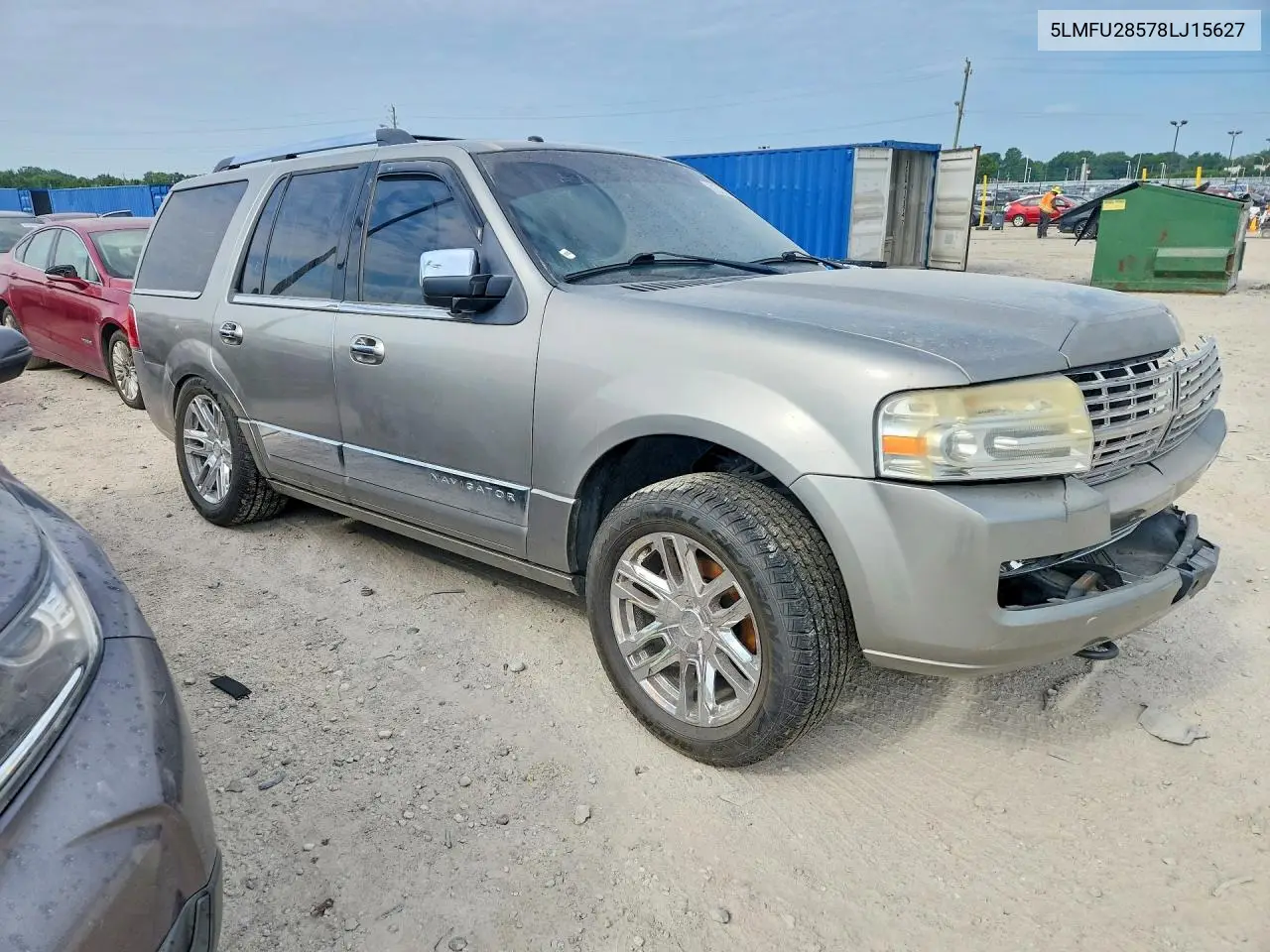 2008 Lincoln Navig VIN: 5LMFU28578LJ15627 Lot: 61372856
