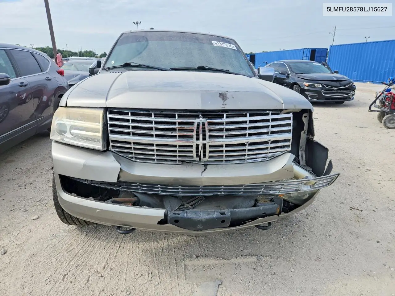 2008 Lincoln Navig VIN: 5LMFU28578LJ15627 Lot: 61372856