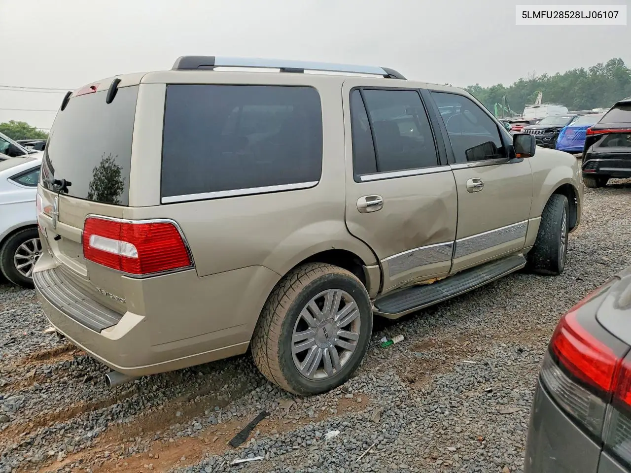 2008 Lincoln Navigator VIN: 5LMFU28528LJ06107 Lot: 61393646