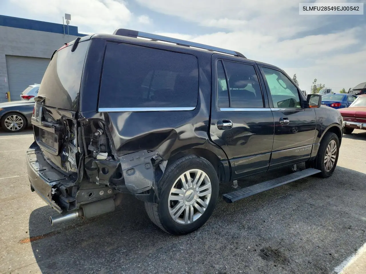 2009 Lincoln Navigator VIN: 5LMFU28549EJ00542 Lot: 55969696