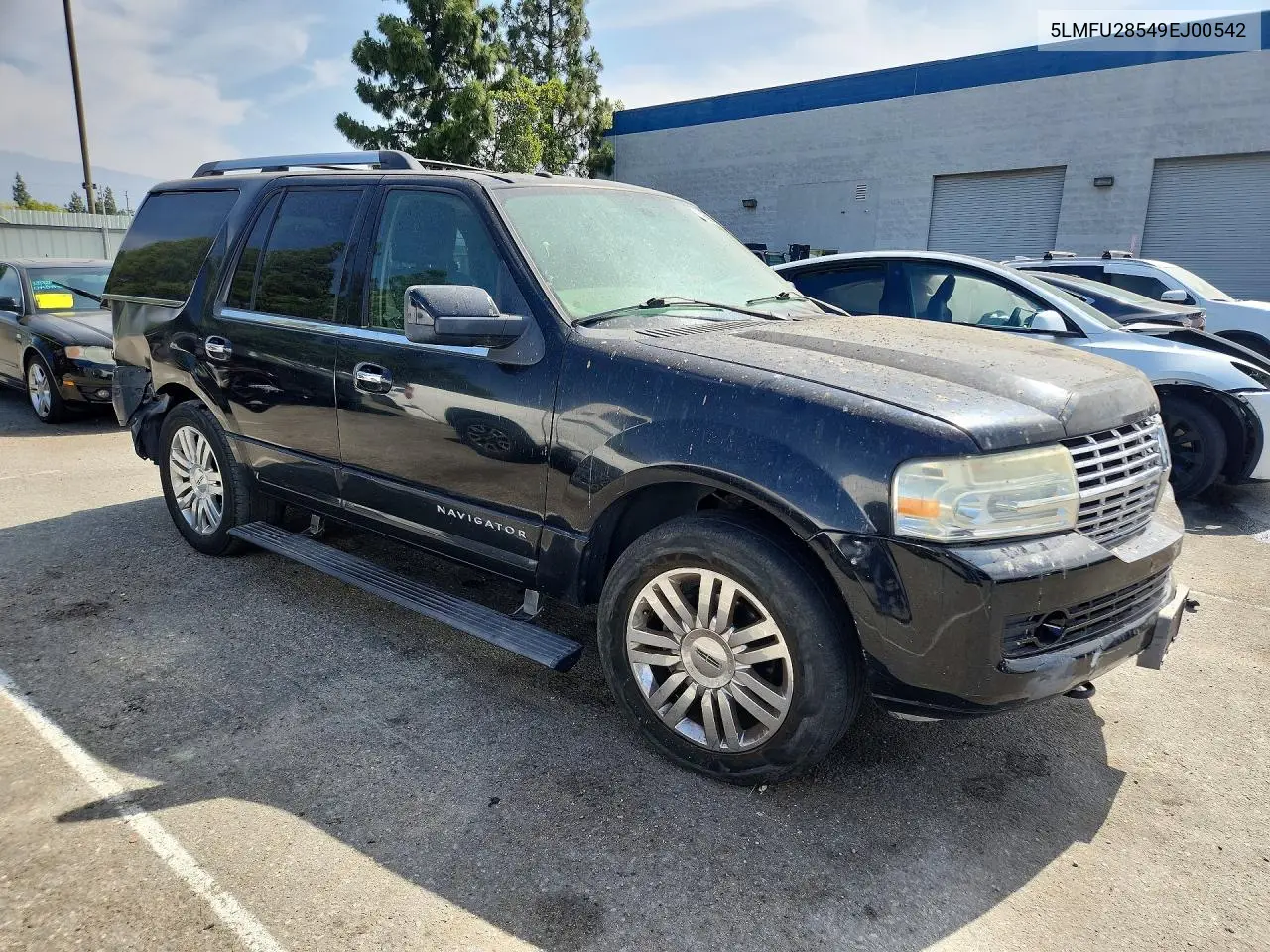 2009 Lincoln Navigator VIN: 5LMFU28549EJ00542 Lot: 55969696