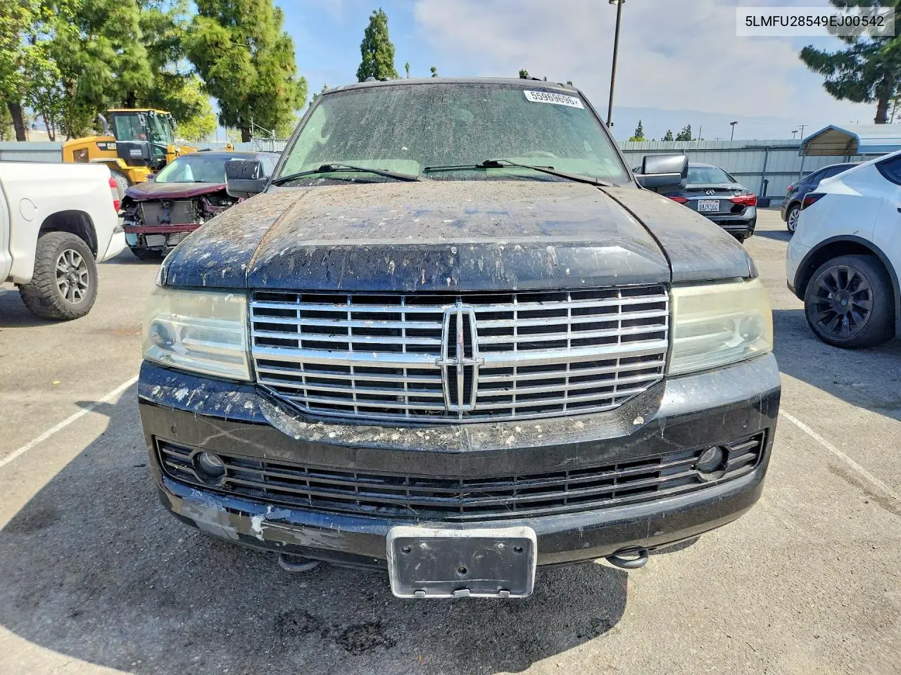 2009 Lincoln Navigator VIN: 5LMFU28549EJ00542 Lot: 55969696