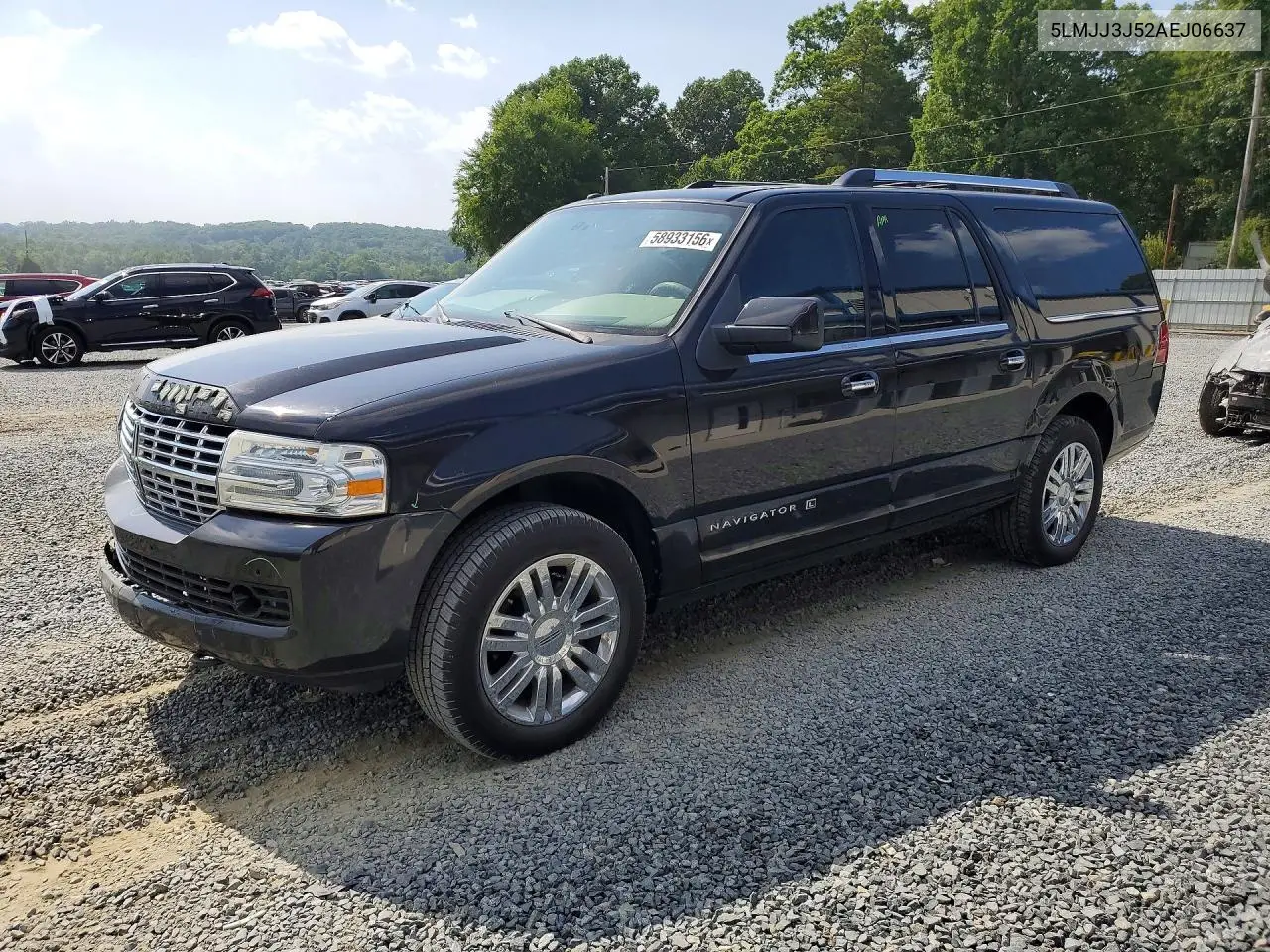 2010 Lincoln Navigator L VIN: 5LMJJ3J52AEJ06637 Lot: 58933156