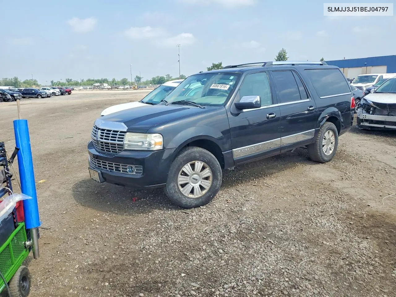 2011 Lincoln Navigator L VIN: 5LMJJ3J51BEJ04797 Lot: 60661816