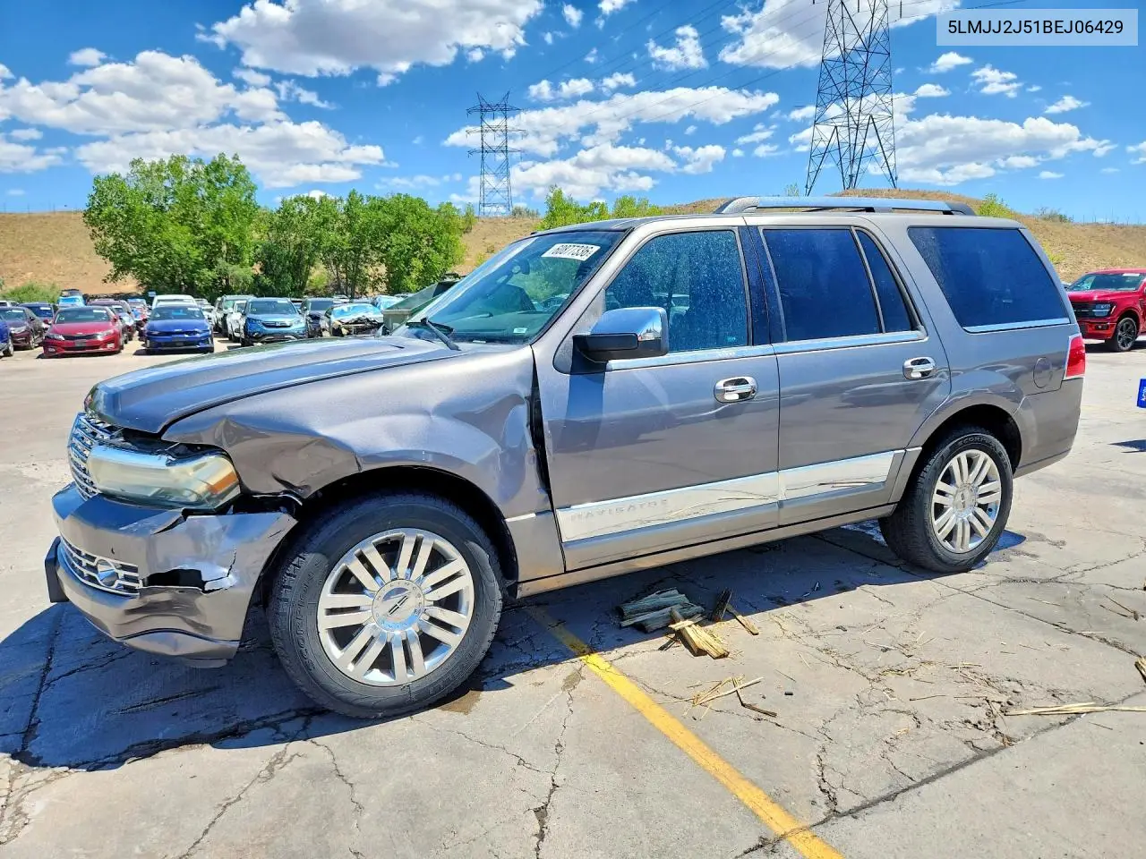 2011 Lincoln Navigator VIN: 5LMJJ2J51BEJ06429 Lot: 60877336