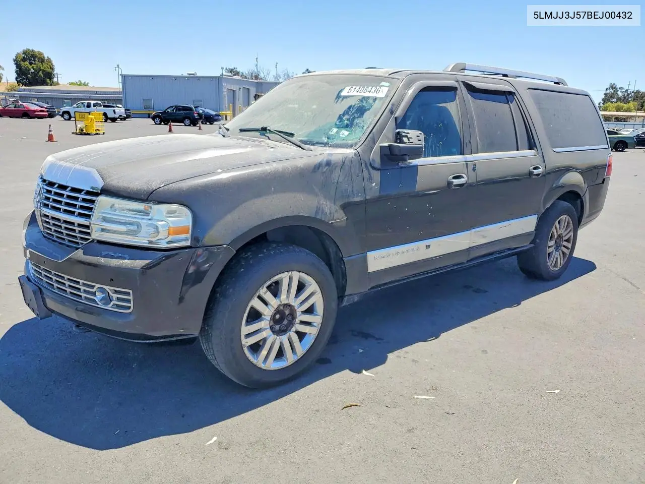 2011 Lincoln Navigator L VIN: 5LMJJ3J57BEJ00432 Lot: 61408436