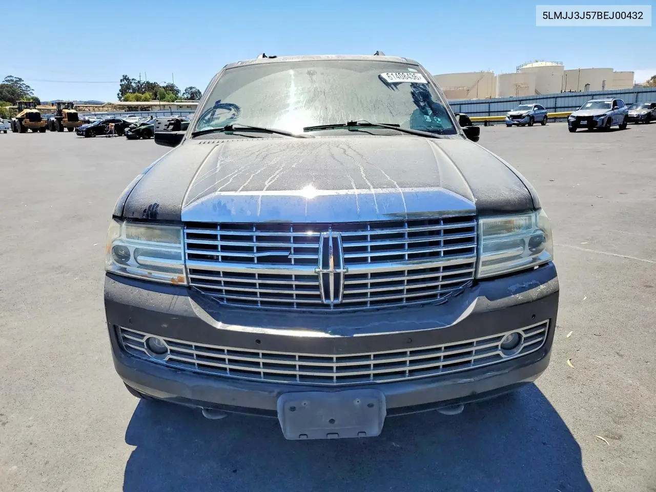 2011 Lincoln Navigator L VIN: 5LMJJ3J57BEJ00432 Lot: 61408436