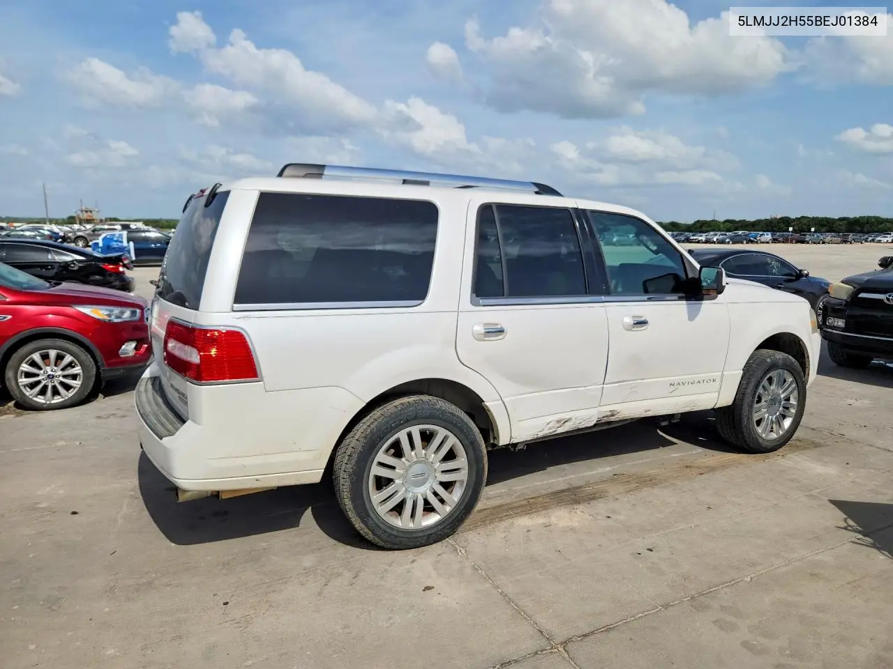 2011 Lincoln Navigator VIN: 5LMJJ2H55BEJ01384 Lot: 61764736
