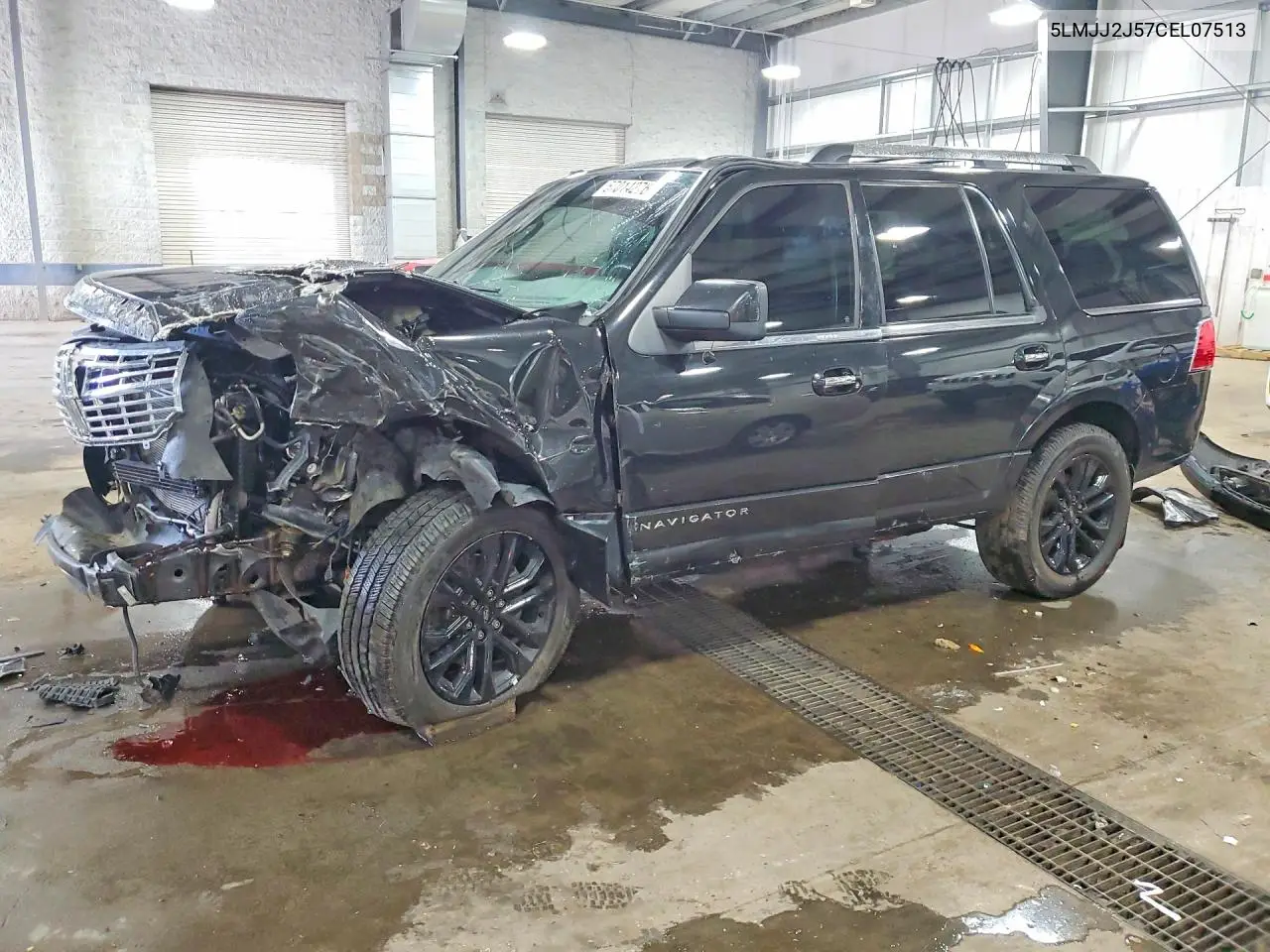 2012 Lincoln Navigator VIN: 5LMJJ2J57CEL07513 Lot: 57014276