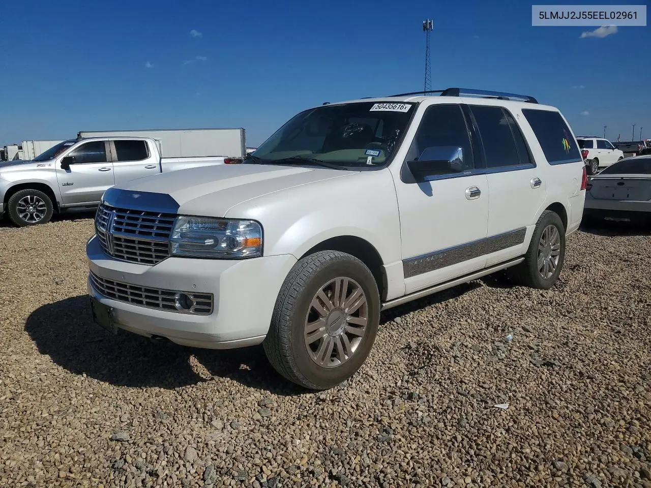 2014 Lincoln Navigator VIN: 5LMJJ2J55EEL02961 Lot: 50435616