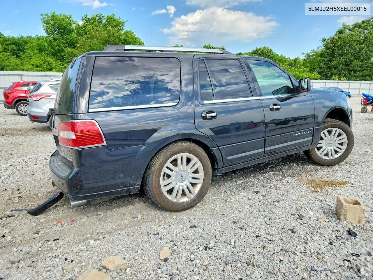 2014 Lincoln Navigator VIN: 5LMJJ2H5XEEL00015 Lot: 53433786