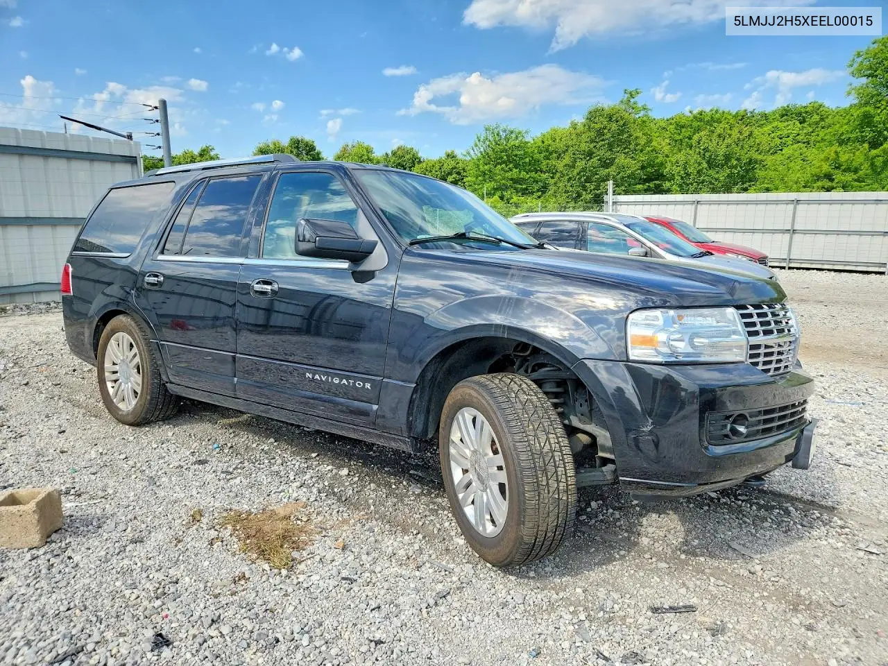 2014 Lincoln Navigator VIN: 5LMJJ2H5XEEL00015 Lot: 53433786