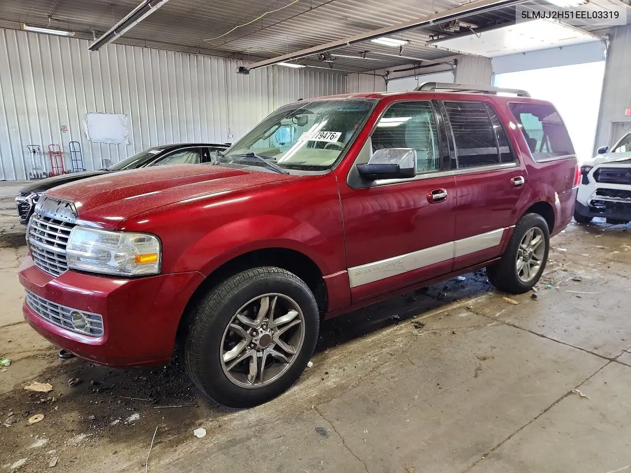 2014 Lincoln Navigator VIN: 5LMJJ2H51EEL03319 Lot: 59779476