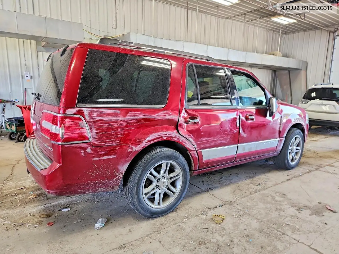 2014 Lincoln Navigator VIN: 5LMJJ2H51EEL03319 Lot: 59779476
