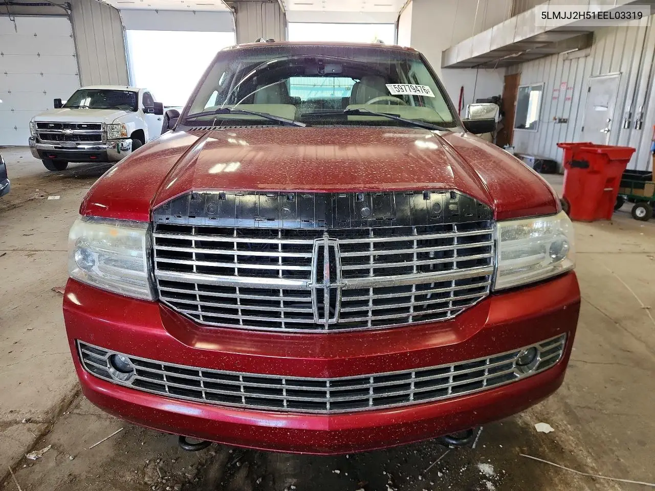 2014 Lincoln Navigator VIN: 5LMJJ2H51EEL03319 Lot: 59779476