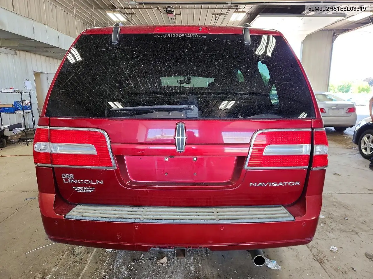 2014 Lincoln Navigator VIN: 5LMJJ2H51EEL03319 Lot: 59779476