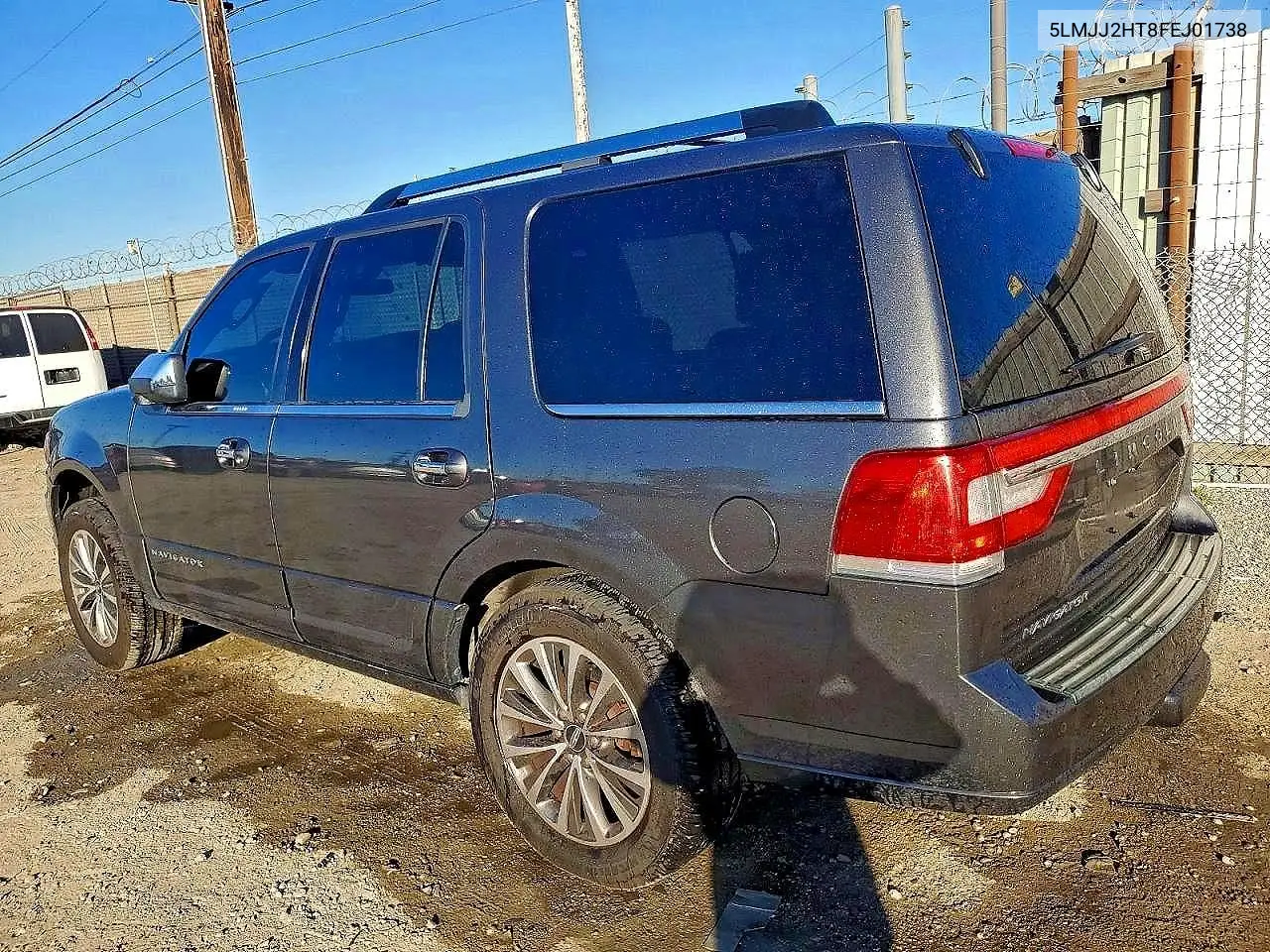 5LMJJ2HT8FEJ01738 2015 Lincoln Townhouse Navigator