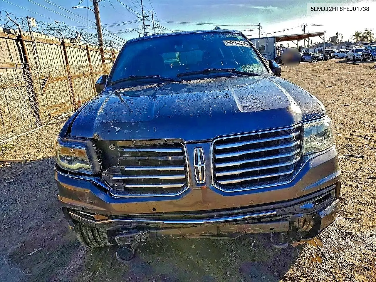 5LMJJ2HT8FEJ01738 2015 Lincoln Townhouse Navigator