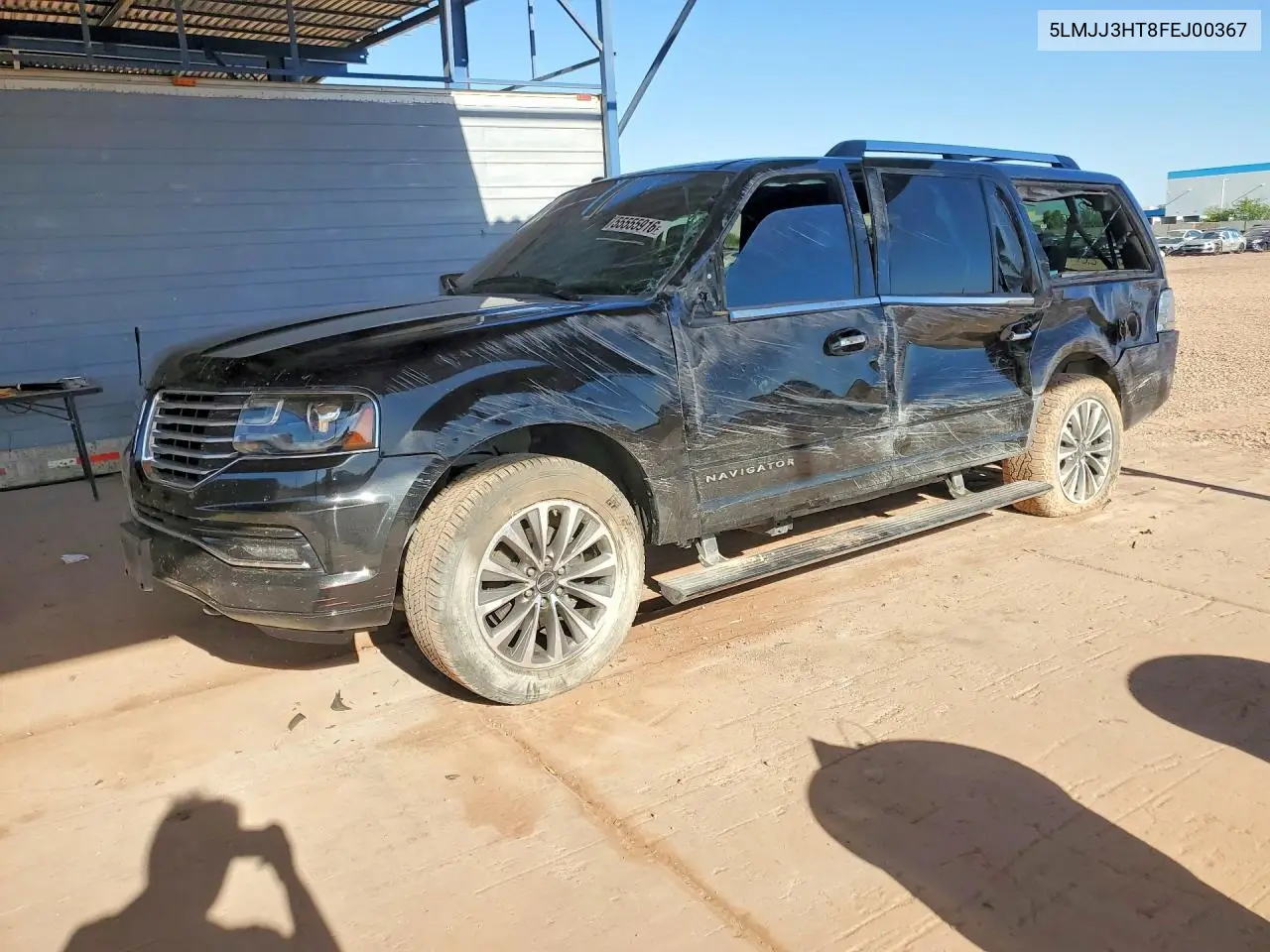 2015 Lincoln Navigator L VIN: 5LMJJ3HT8FEJ00367 Lot: 55555916