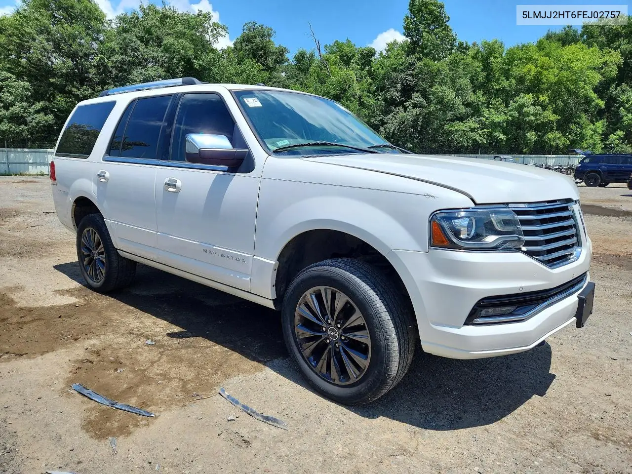 2015 Lincoln Navigator VIN: 5LMJJ2HT6FEJ02757 Lot: 57965786