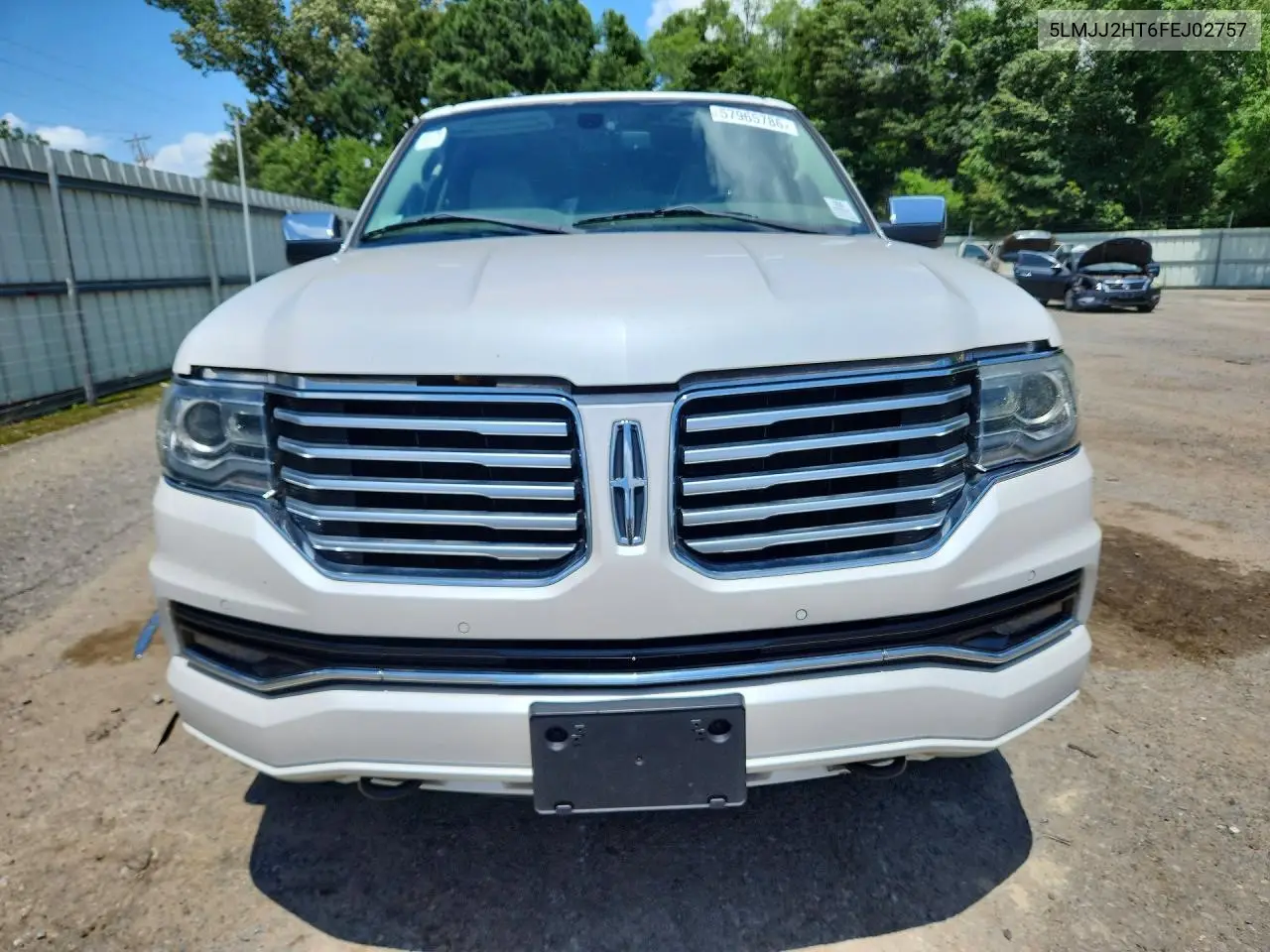 2015 Lincoln Navigator VIN: 5LMJJ2HT6FEJ02757 Lot: 57965786