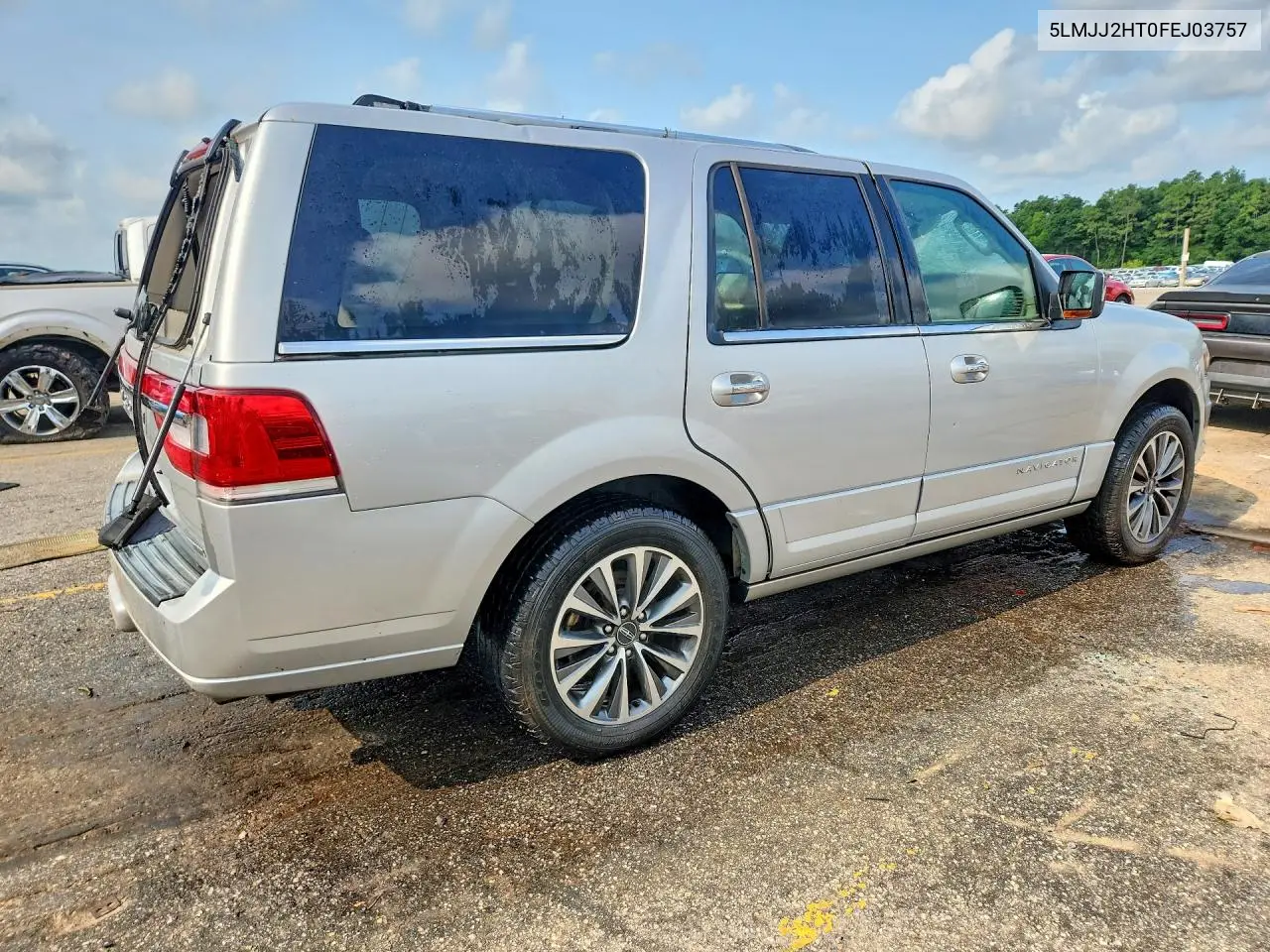 2015 Lincoln Navigator VIN: 5LMJJ2HT0FEJ03757 Lot: 58988226