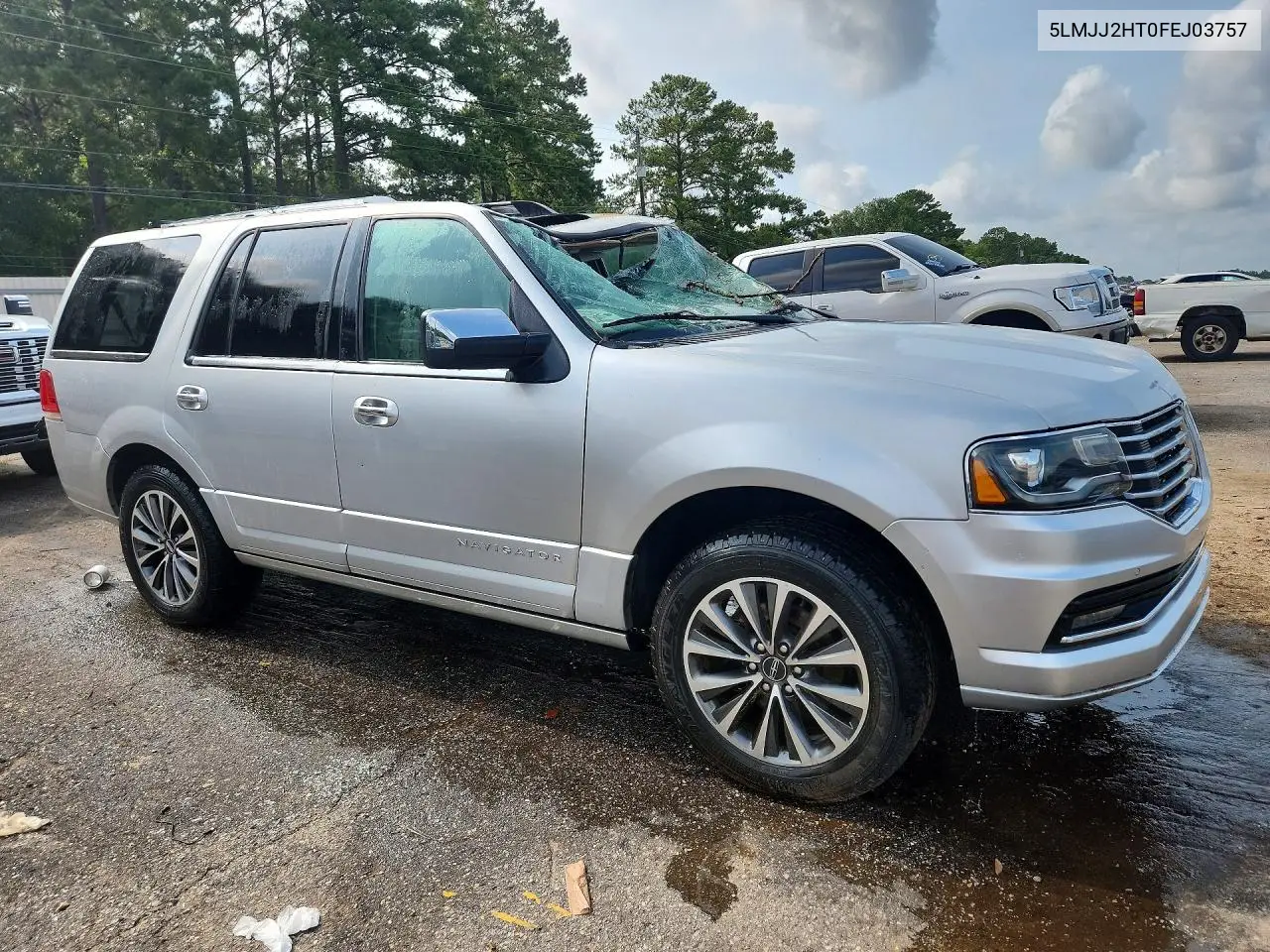 2015 Lincoln Navigator VIN: 5LMJJ2HT0FEJ03757 Lot: 58988226