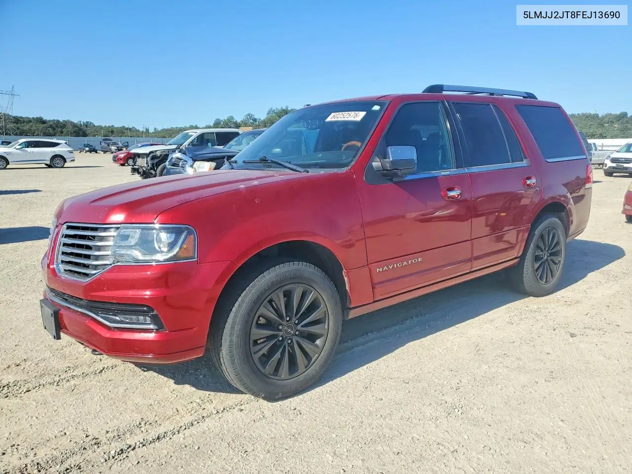2015 Lincoln Navigator VIN: 5LMJJ2JT8FEJ13690 Lot: 60252576
