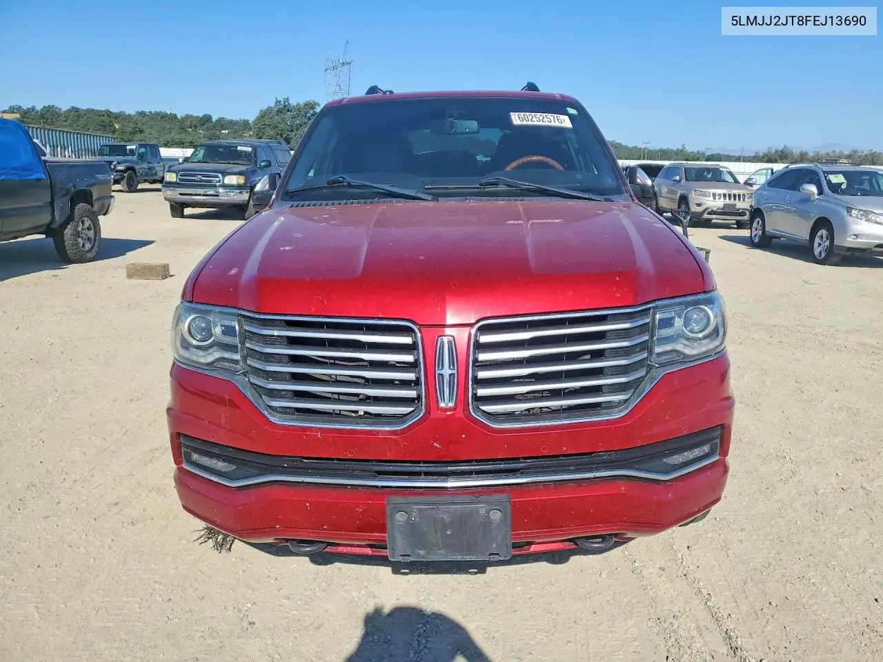 2015 Lincoln Navigator VIN: 5LMJJ2JT8FEJ13690 Lot: 60252576