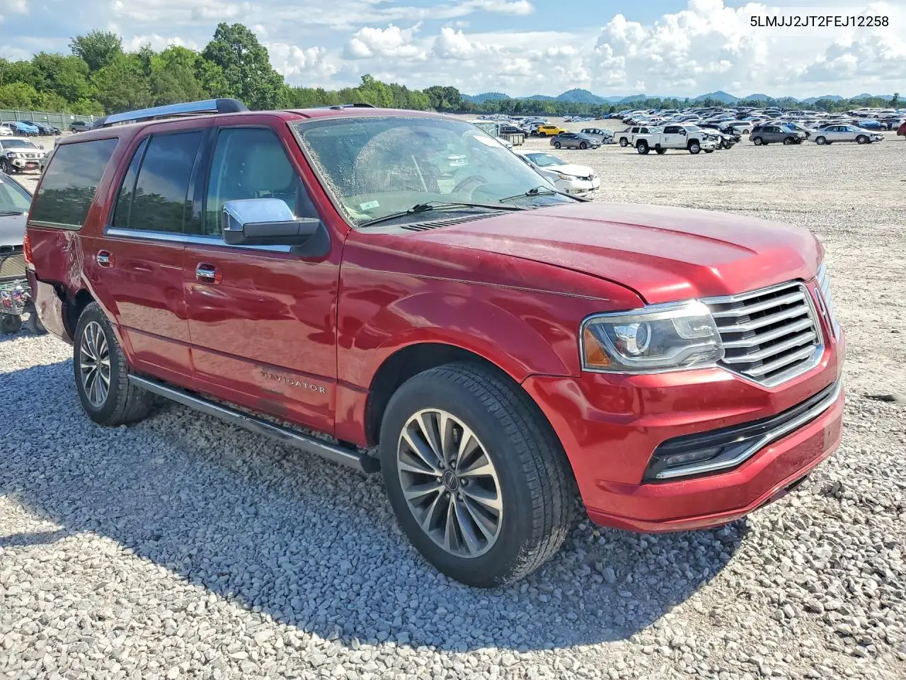 2015 Lincoln Navigator VIN: 5LMJJ2JT2FEJ12258 Lot: 61012456