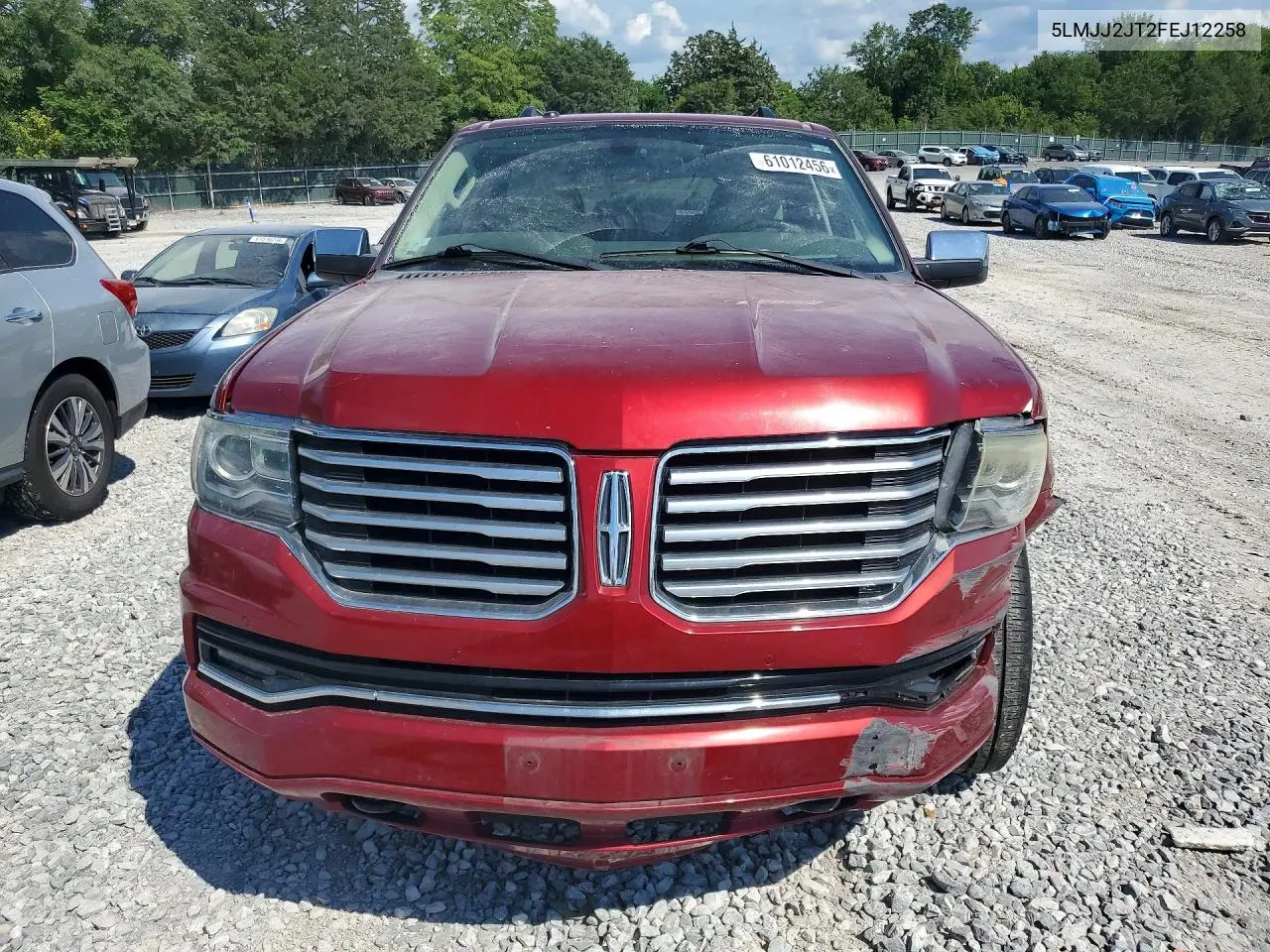 2015 Lincoln Navigator VIN: 5LMJJ2JT2FEJ12258 Lot: 61012456