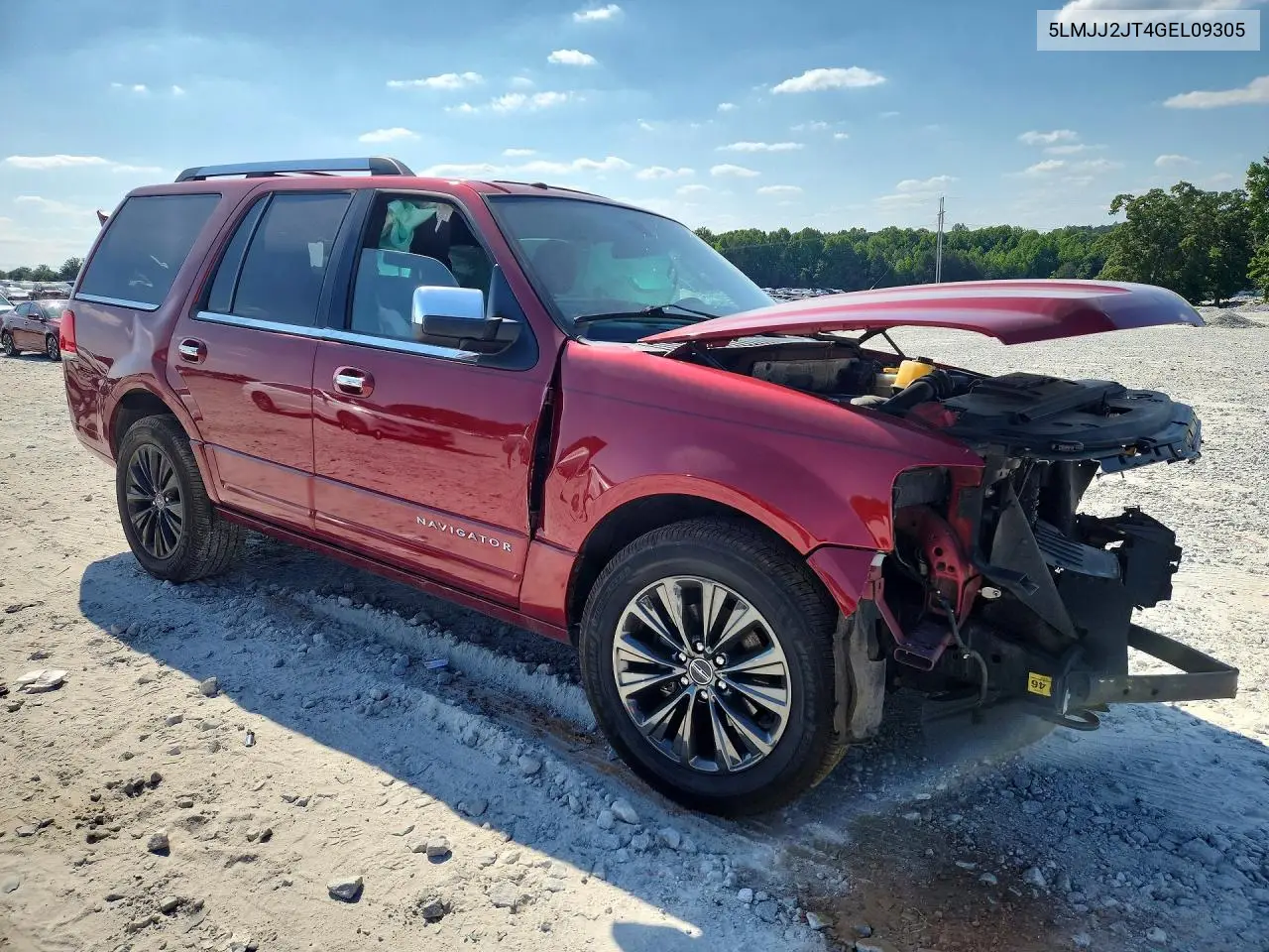 2016 Lincoln Navigator Select VIN: 5LMJJ2JT4GEL09305 Lot: 53522196