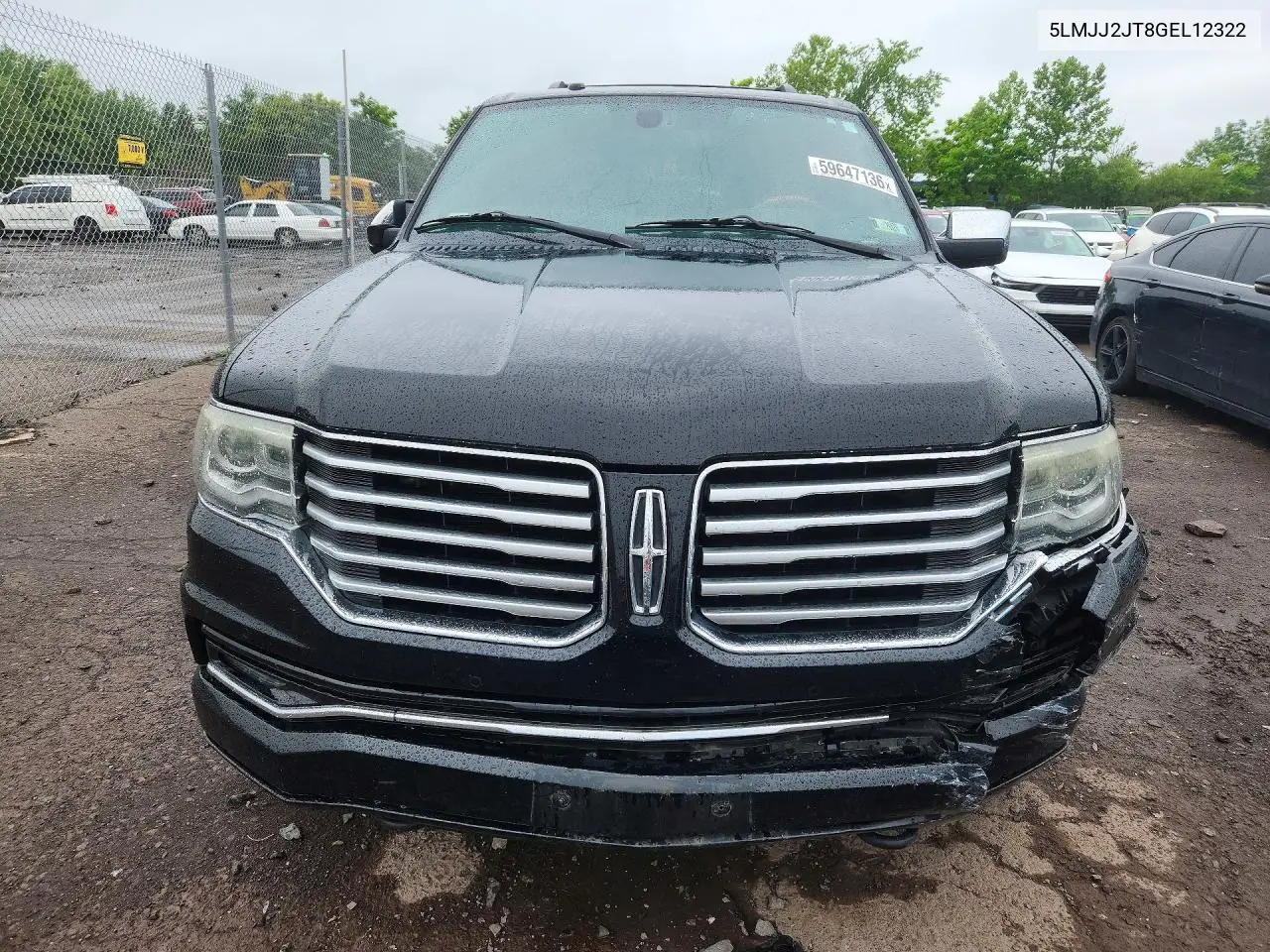2016 Lincoln Navigator Select VIN: 5LMJJ2JT8GEL12322 Lot: 59647136