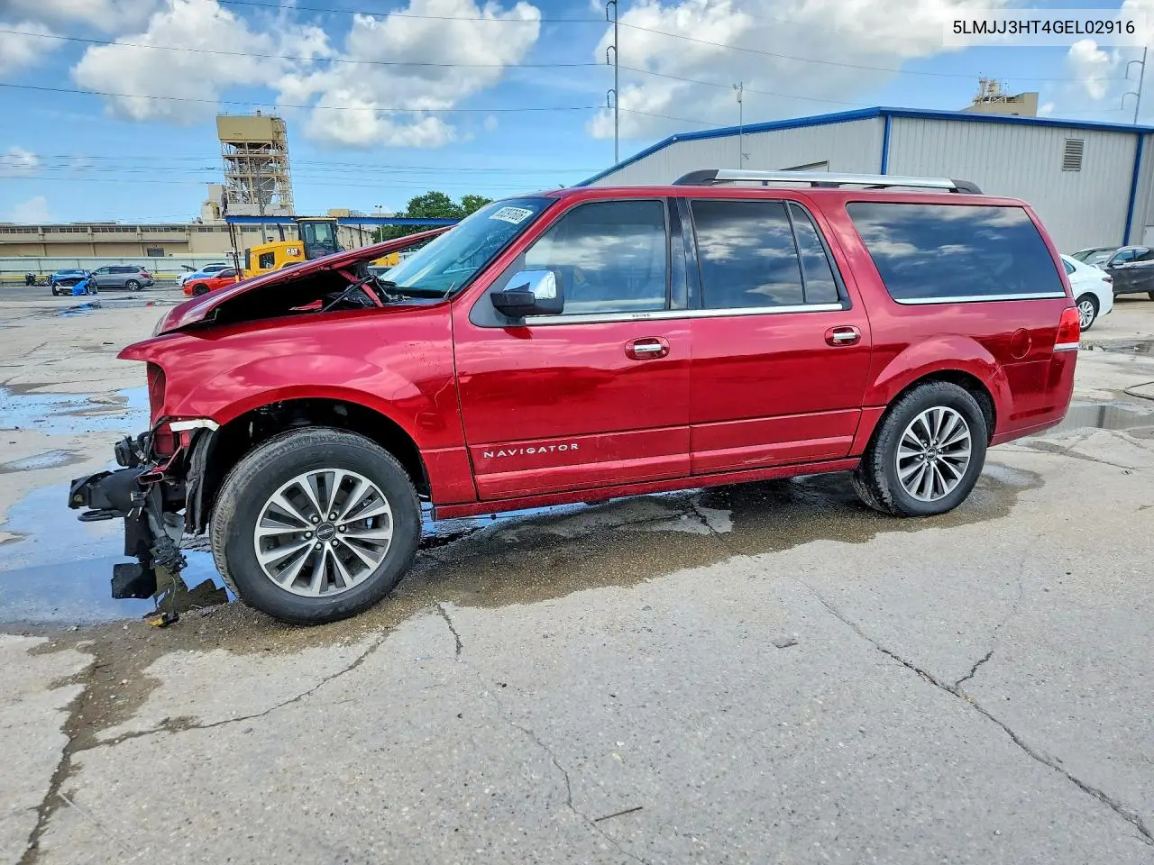 2016 Lincoln Navigator L Select VIN: 5LMJJ3HT4GEL02916 Lot: 60297606