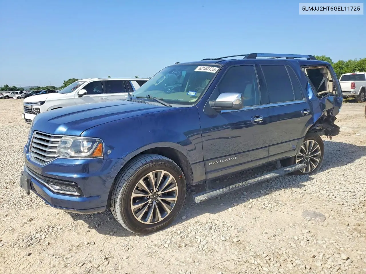 2016 Lincoln Navigator Select VIN: 5LMJJ2HT6GEL11725 Lot: 62163136