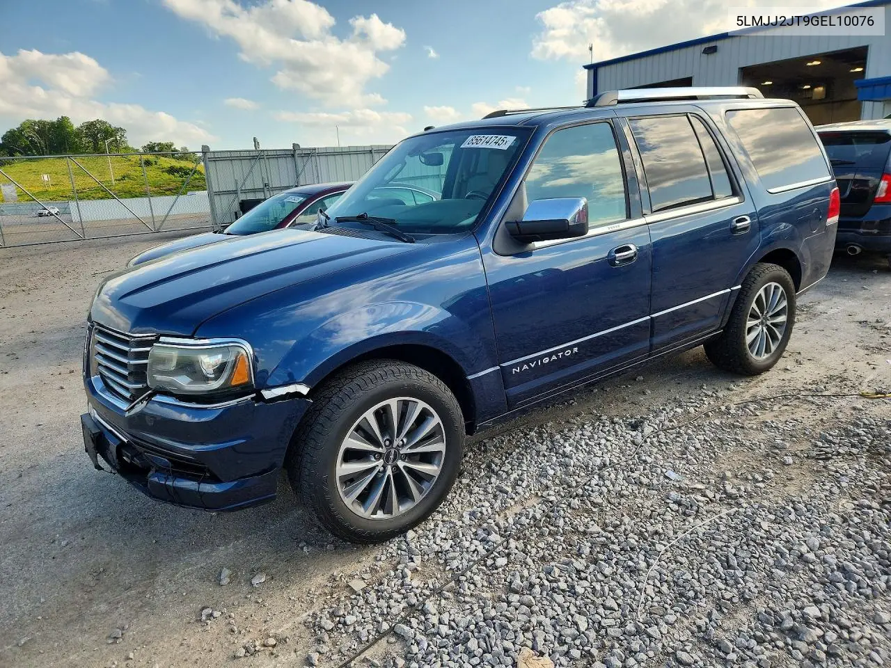 2016 Lincoln Navigator Select VIN: 5LMJJ2JT9GEL10076 Lot: 85614745