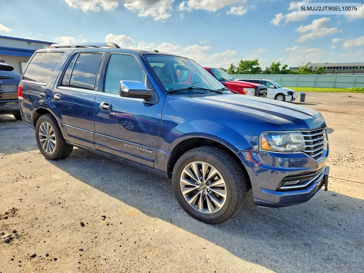 2016 Lincoln Navigator Select VIN: 5LMJJ2JT9GEL10076 Lot: 85614745