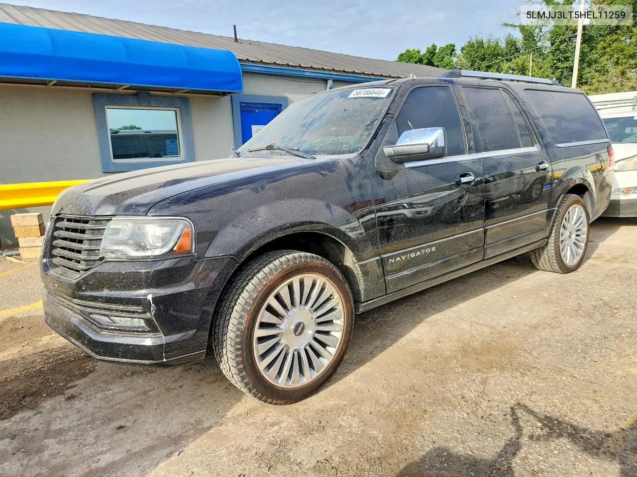 2017 Lincoln Navigator 4D Select VIN: 5LMJJ3LT5HEL11259 Lot: 58786646