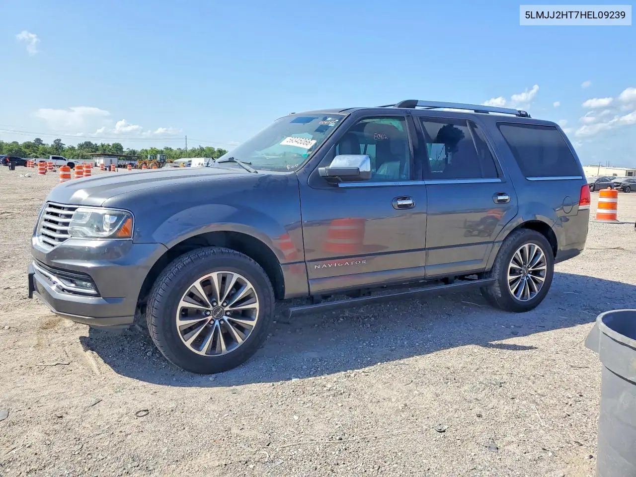 2017 Lincoln Navigator Select VIN: 5LMJJ2HT7HEL09239 Lot: 59345066