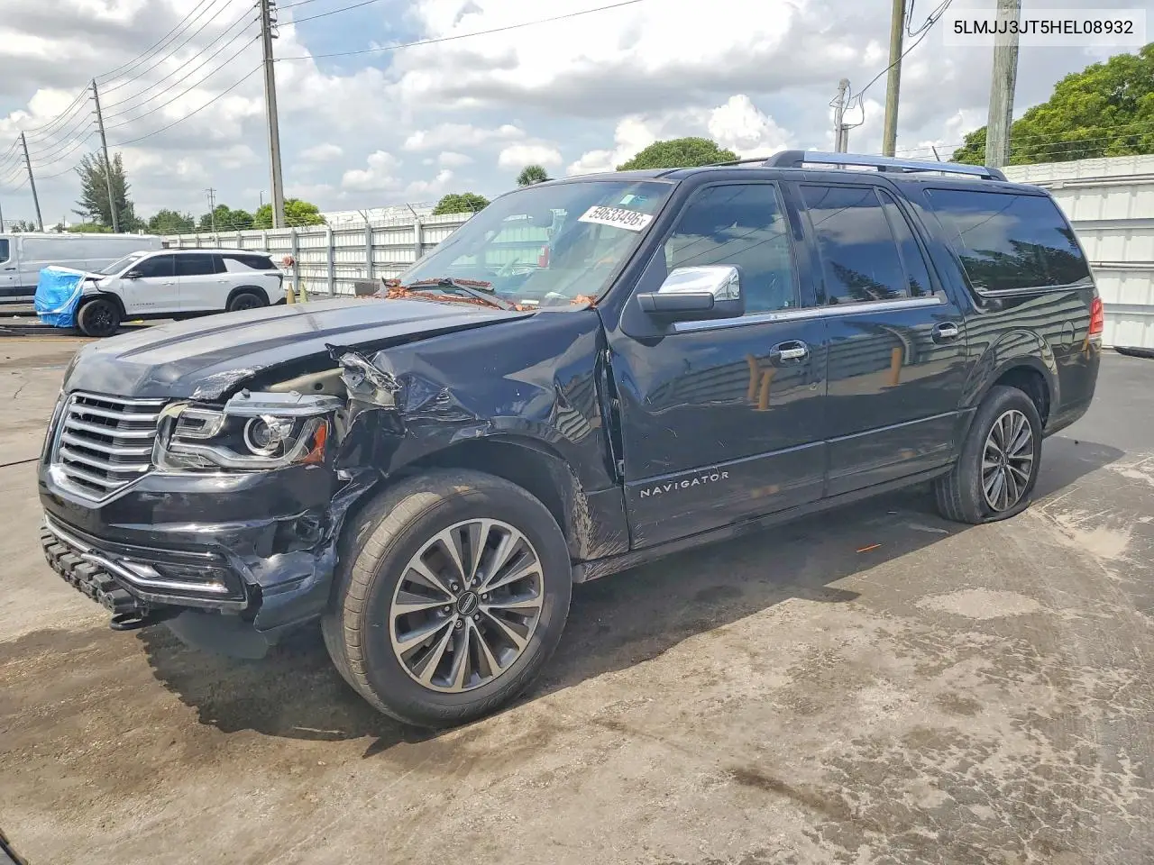 2017 Lincoln Navigator L Select VIN: 5LMJJ3JT5HEL08932 Lot: 59633496