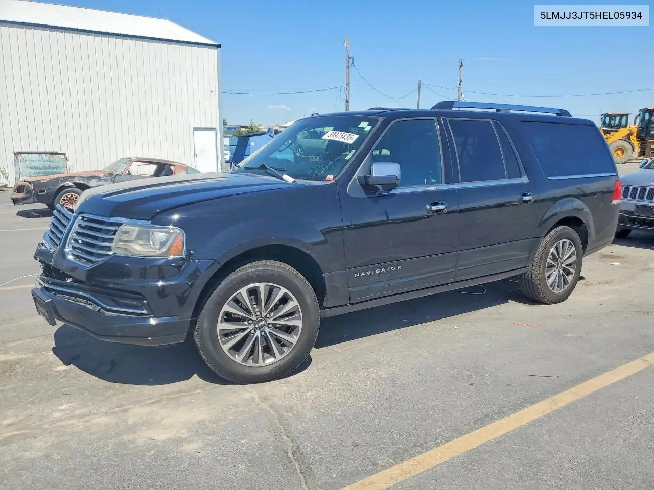 2017 Lincoln Navigator L Select VIN: 5LMJJ3JT5HEL05934 Lot: 59975436